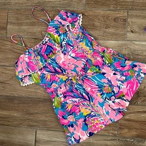 Girls Lilly Pulitzer romper size XL (12-14)